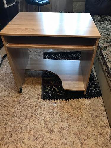 Компьютерный стол КСТ-15 бетон фото покупателя 18